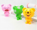 供应卡通动物风扇 夏天玩具 新奇特礼品赠品 塑料玩具 柏达玩具