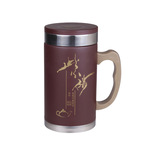 供应双层保温杯,双层保温紫砂杯,不锈钢保温紫砂杯