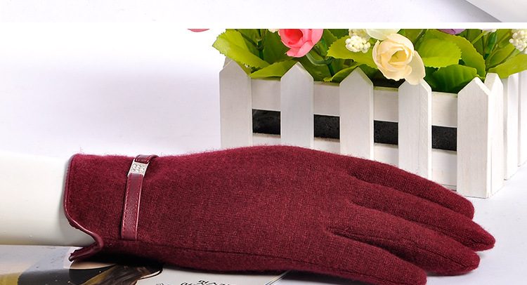 〖厂家新款〗 触摸屏手套批发 电容屏手套 羊毛