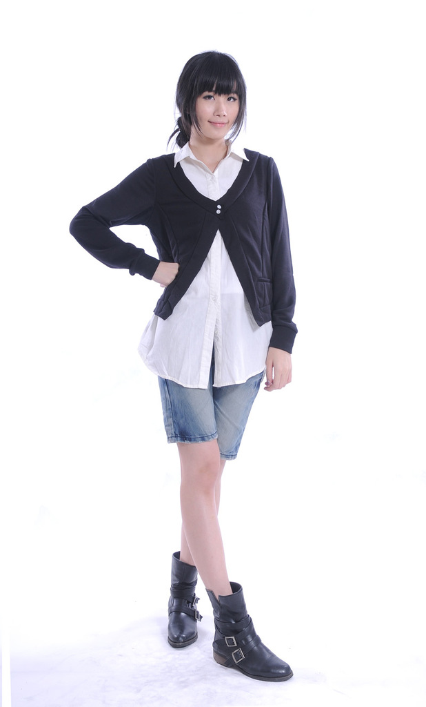 <em>女式针织衫</em> 秋季新款韩版休闲长袖<em>女式</em>外套假