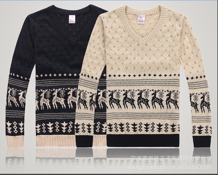 批发2013春季<em>新款男士</em>针织衫 男<em>学生毛衣</em> V领