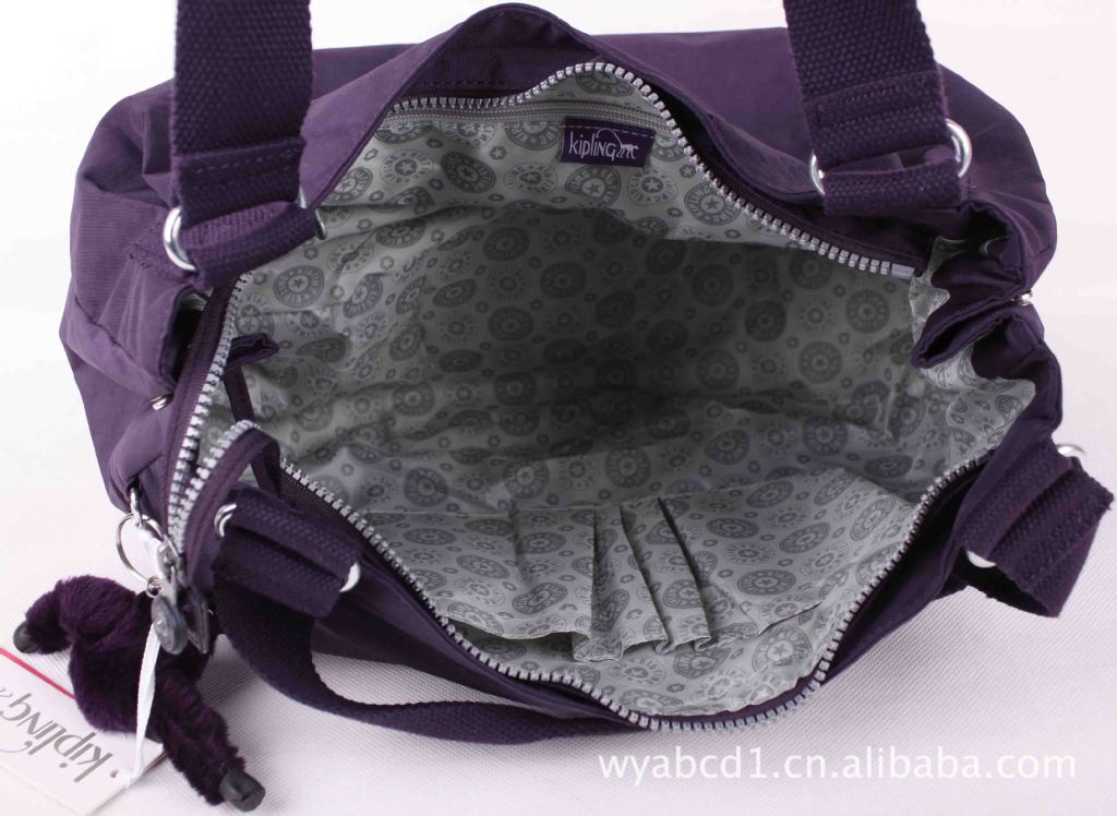 【<em>kipling 女士包</em>单肩包 休闲包 韩版女包 紫色2