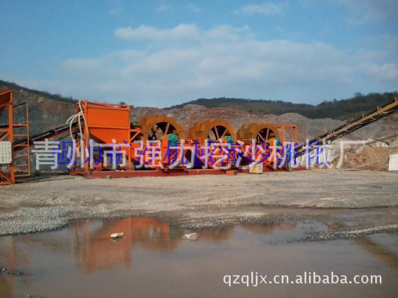 多级海沙淡化设备 海砂清洗机械设备 洗沙机 _