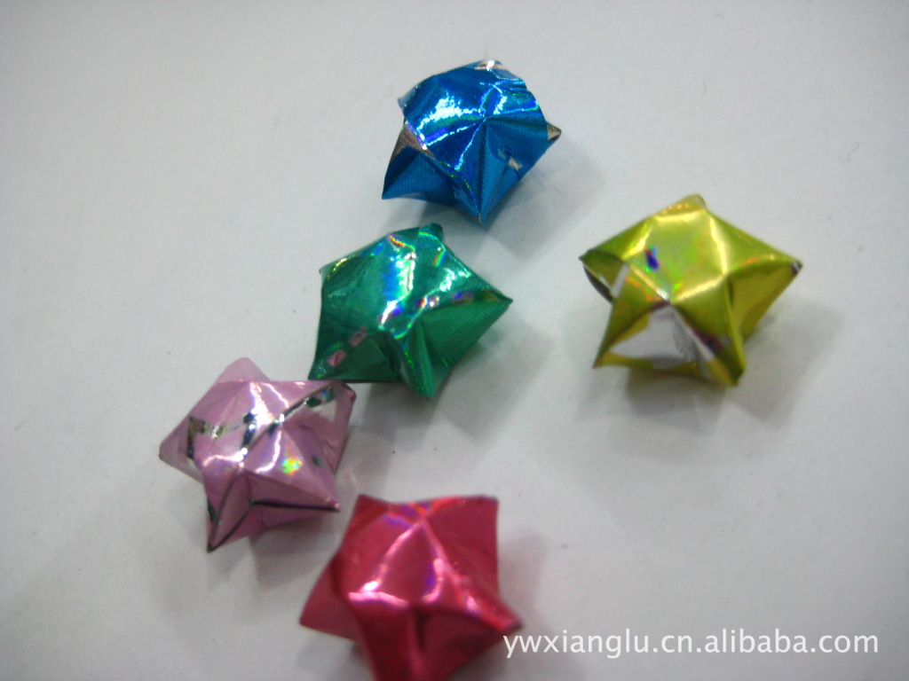 【供应五星,幸运星,纸折星星,许愿星星,小星星。