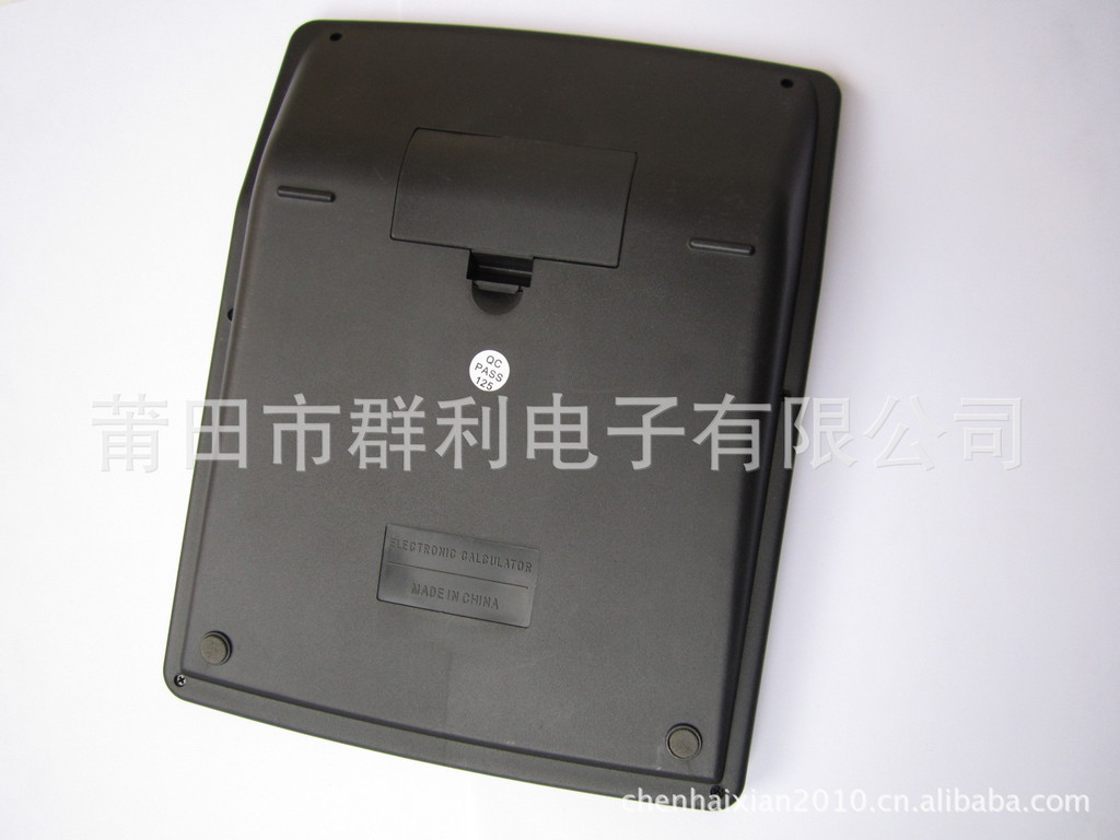 【超大LCD显示12位数计算器 大号台式计算器