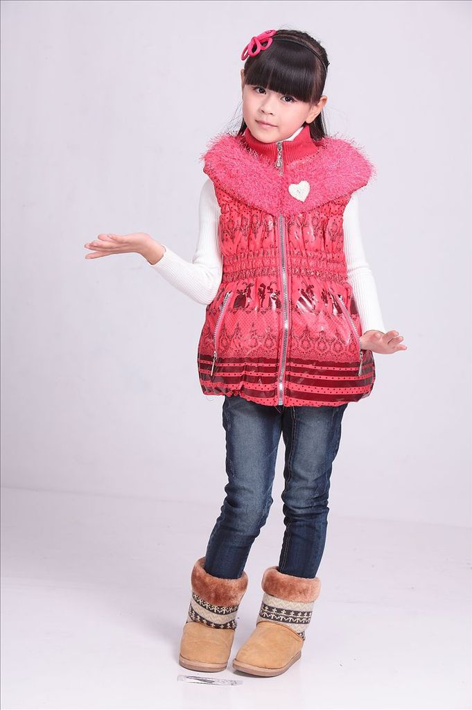 【童装<em>秋款</em> 儿童上衣 <em>马甲</em>背心 <em>韩版</em>童<em>外套</em> 棉马