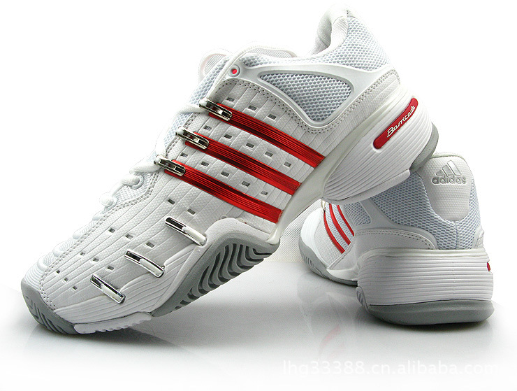 现货批发阿迪达斯网球鞋2012新款萨芬5代网球鞋男网面透气鞋