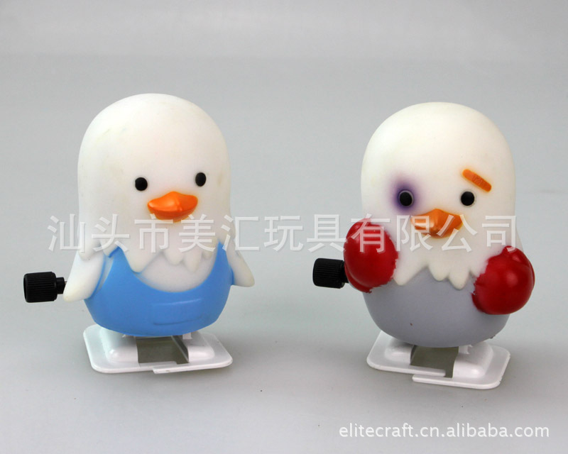 上链伦敦吉祥物6款 上链发条行走白鸽上链卡通动物公仔