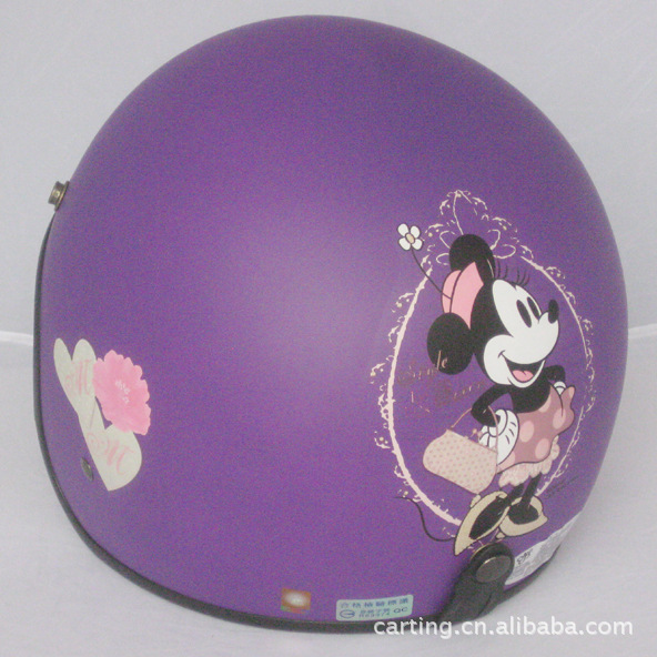 台湾智同EVO 3\/4半盔 复古盔 309闪亮美妮 消