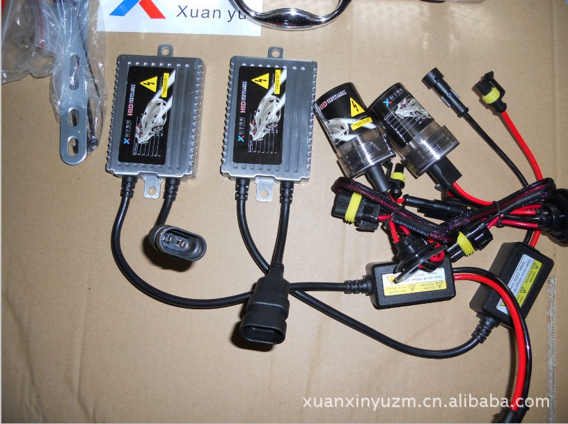 多路通快启氙气灯HID,AC,55W汽车大灯,H1,H7,9005,9006瞬间点亮