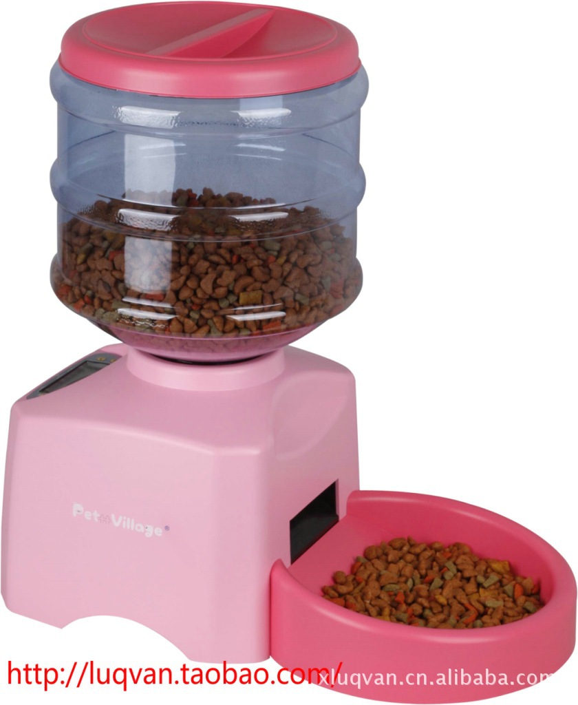 【新款彩色宠物自动喂食器,宠物喂食器,喂食机,自动喂食机】价格,厂家,图片,宠物食具,福建漳州龙文区品立电子-马可波罗网