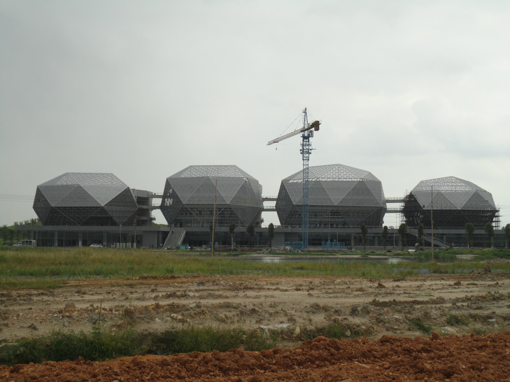 东莞生态园网架钢结构工程 _ 东莞生态园网架