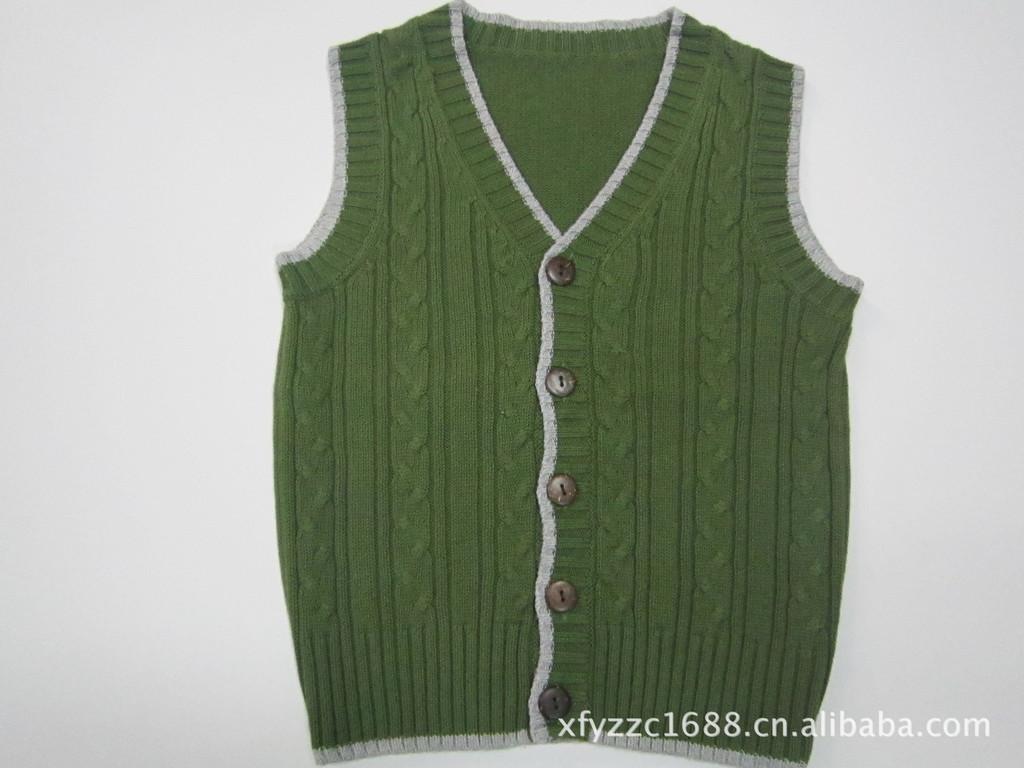 批发采购<em>童毛衣</em>-2012最新<em>款式</em>(男童、背心)厂