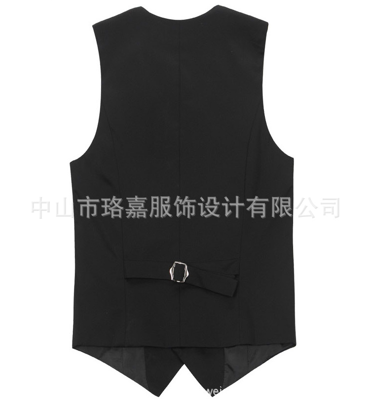 法欧利新款<em>男士马甲</em>休闲<em>韩版潮</em> 春秋男式装黑