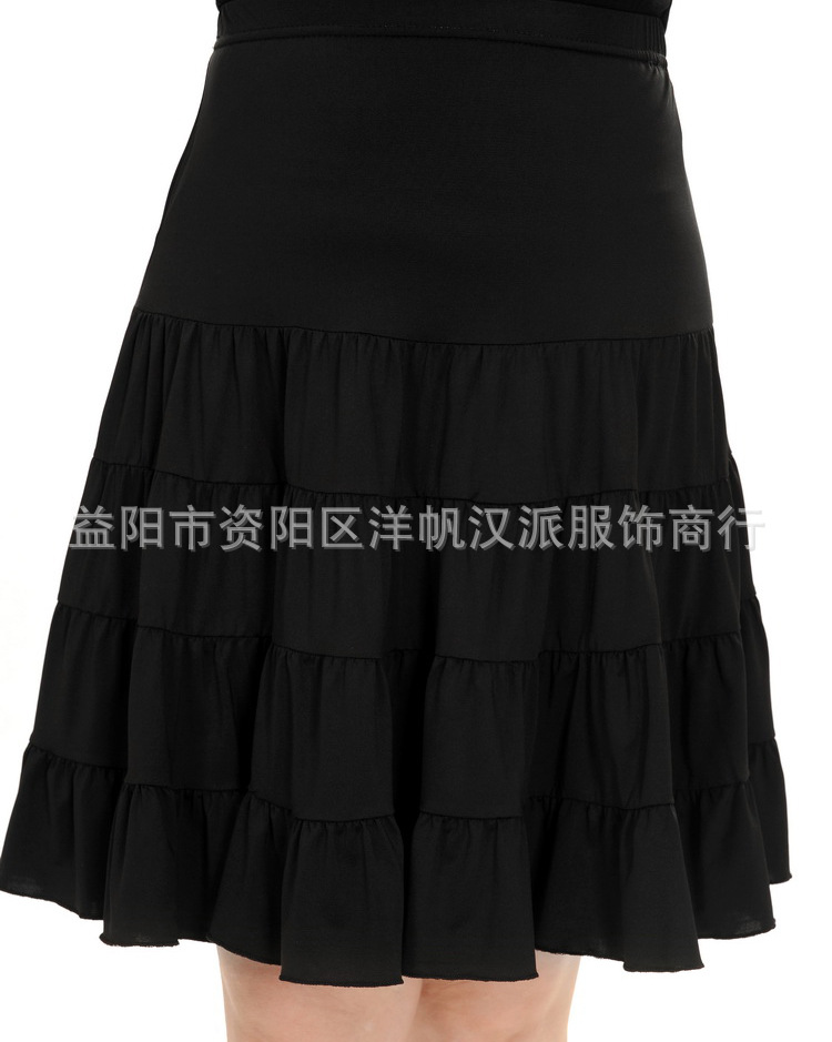 新款供应<em>广场舞</em>服装 拉丁舞百褶裙 半身裙 大摆