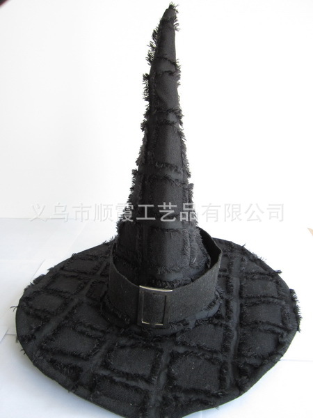 批发采购帽子-高帽子厂家直销 节日帽子 巫婆帽