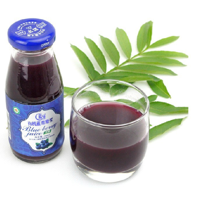 果蔬汁-蓝牙有机蓝莓百分百原浆饮料 礼品团购 北京现货食品-果蔬汁尽在阿里巴巴-
