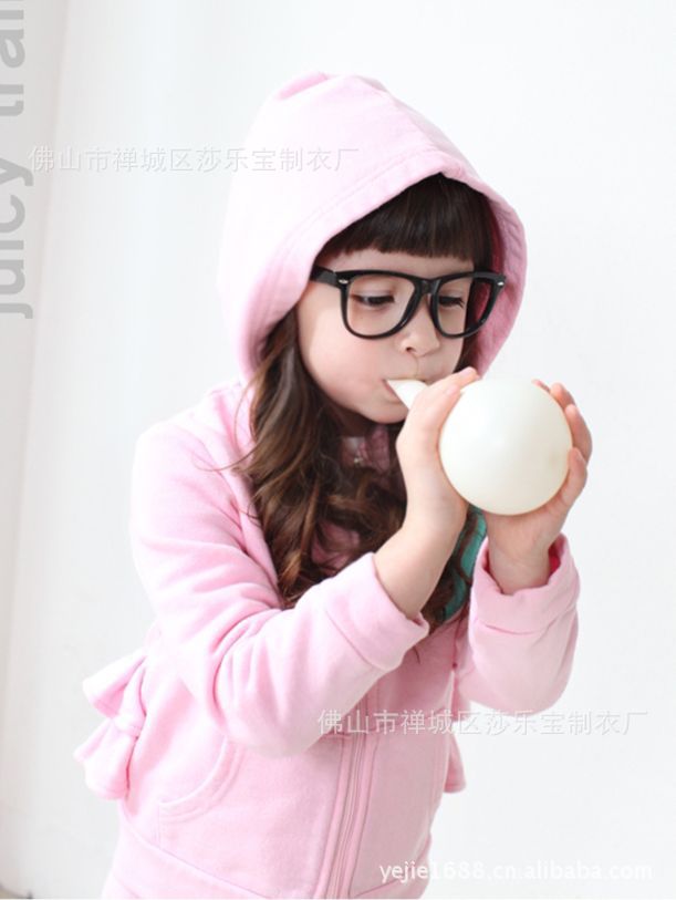 2012秋装新款 韩国童装女童卫衣纯棉运动套装