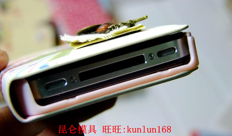 韩国happymoriphone4手机套 新款仿真皮苹果