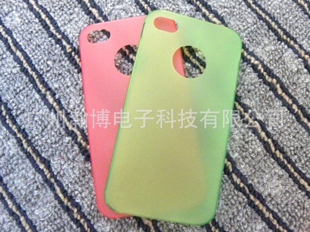 超薄0.5mm磨砂壳 iphone4手机壳 4S保护套 磨砂苹果手机保护壳