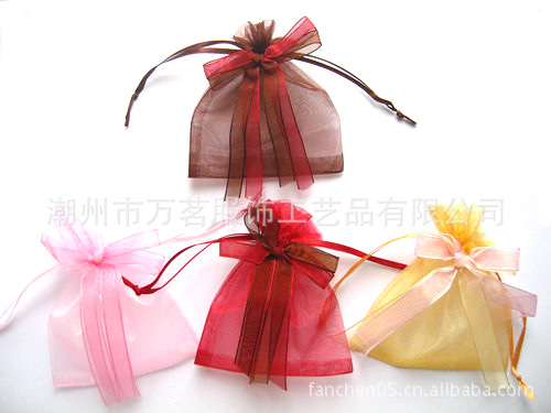饰品包装-供应礼品包装袋、批发喜糖袋、纱丝