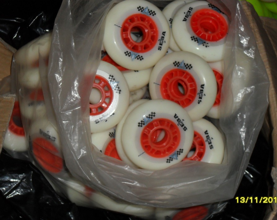 【轮滑鞋FRM 米高FRM原装轮\/刹车轮\/米高轮子