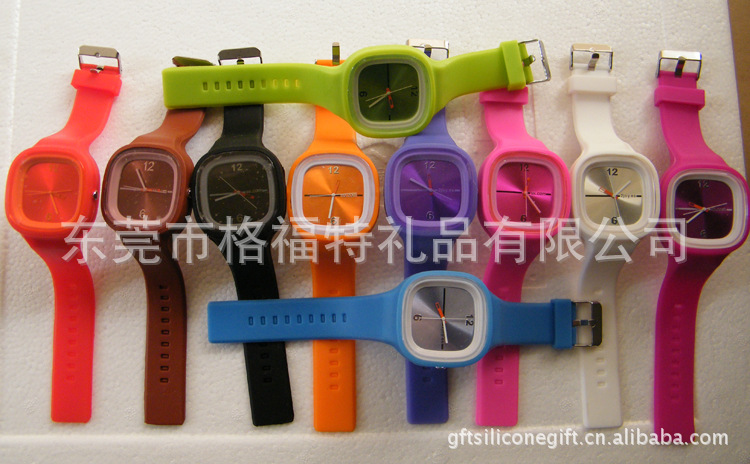 [格福特礼品厂家]供应硅胶果冻表 硅胶果冻手表 手表果冻硅胶！ 