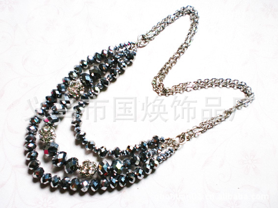 <em>今年最新款毛衣</em>项链 琉璃项链 淘宝热卖首饰厂