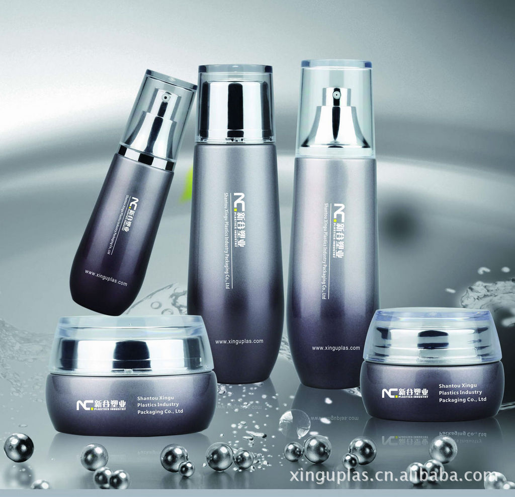 【高档化妆品包装玻璃瓶套装】