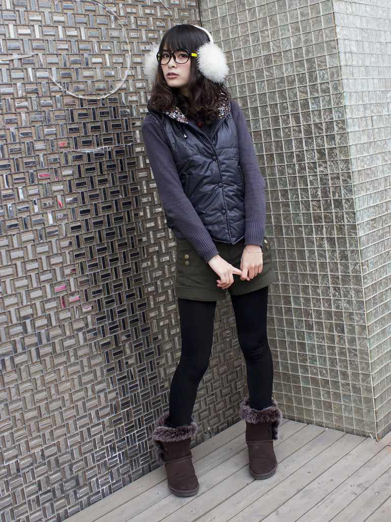 20112秋冬季新款<em>女式</em>加棉<em>小背心马甲</em>118 - 阿