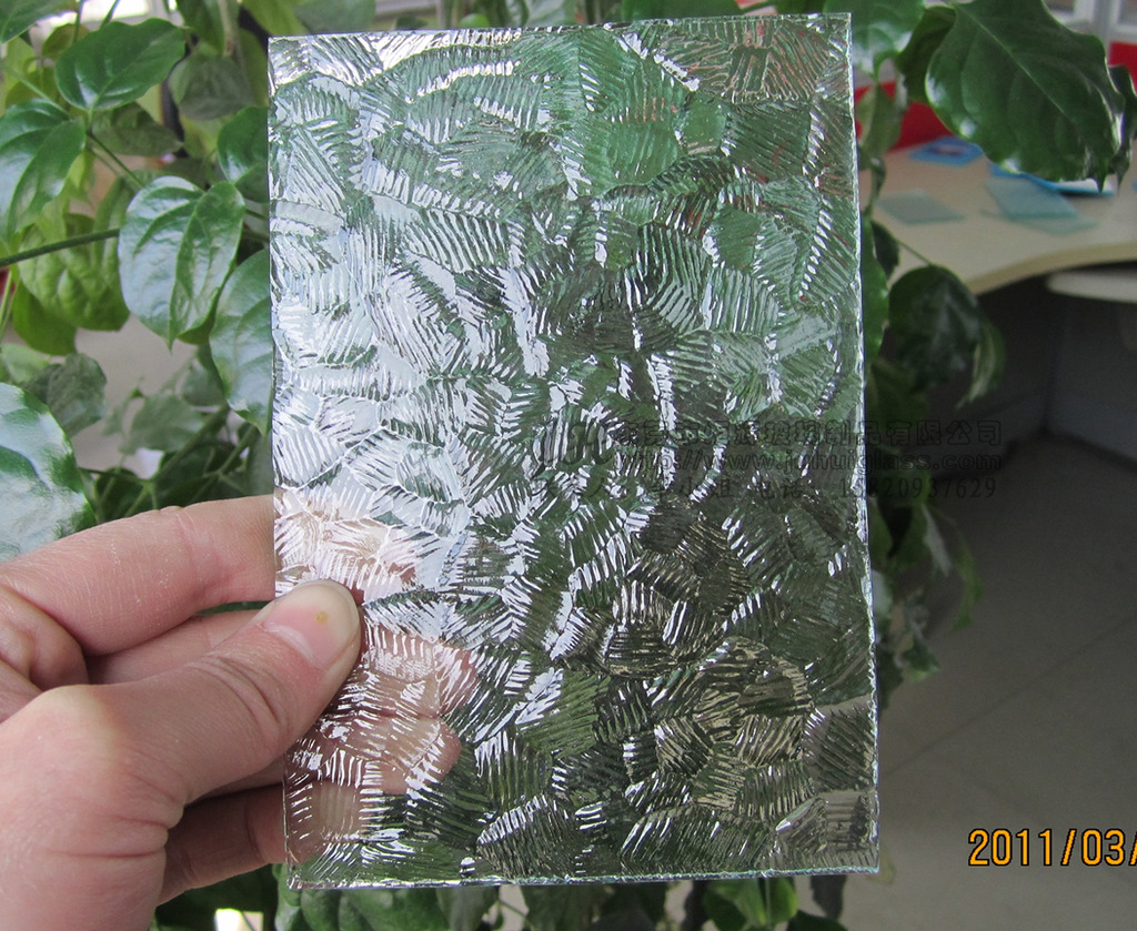 压花玻璃加工 钢化要花玻璃 东莞压花玻璃