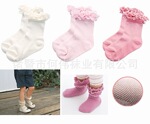 爆款康贝combi/超薄夏季儿童袜/薄棉花边芭蕾袜/网眼公主袜/批发