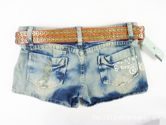 <em>厂家库存</em>牛仔<em>短裤批发</em> 简单便宜牛仔裤<em>批发</em> 1