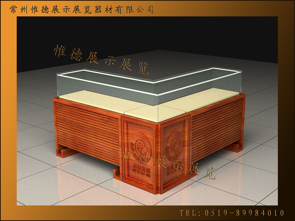 展示柜-维罗纳纯银首饰展示柜 银饰展柜 展柜设