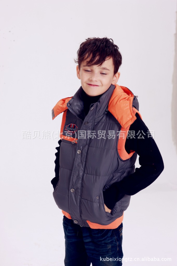 新款童装 韩版品牌童装 儿童羽绒<em>服</em> 少年羽绒马