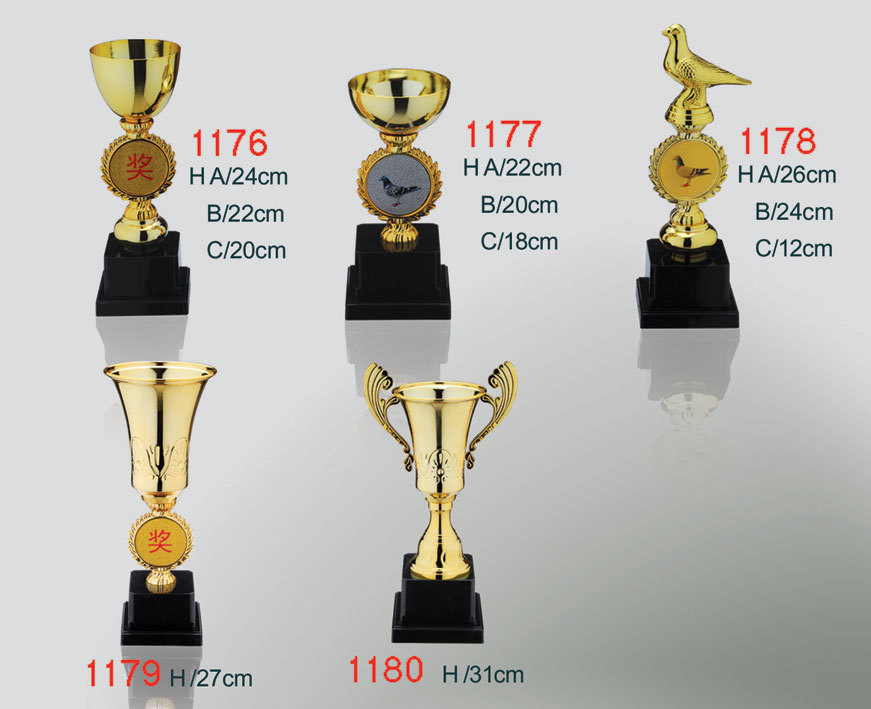 批发信鸽类金属奖杯 质量优 不变色 物美价廉图