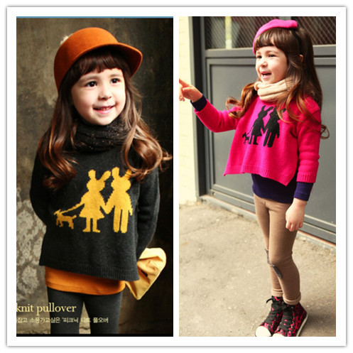 (广东产地) 秋款<em>新款童装</em>批发女童时尚百搭卡通