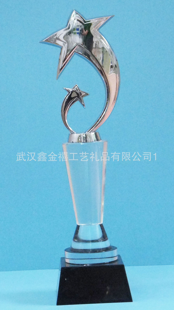 【水晶奖牌奖杯批发 水晶奖杯设计图 武汉鑫金
