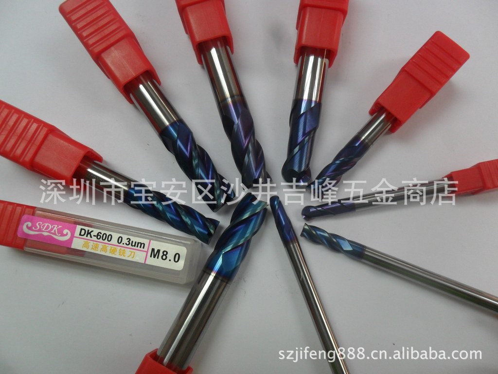 供应台湾SDK铣刀 直柄立铣刀 加长刃铣刀