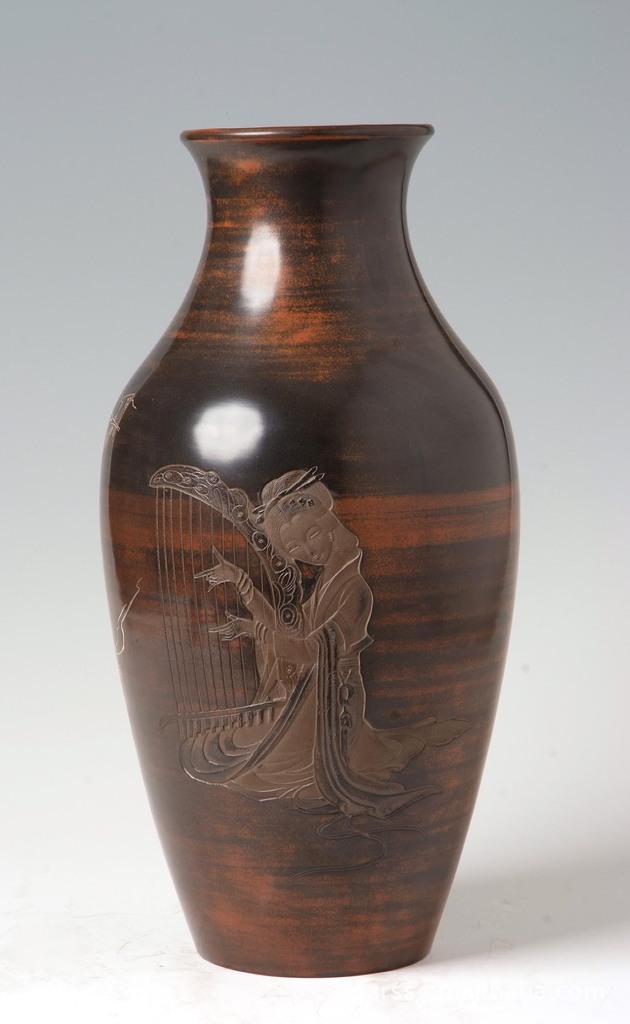 工艺品 陶瓷花瓶 仿古董收藏品 家居装饰摆件图