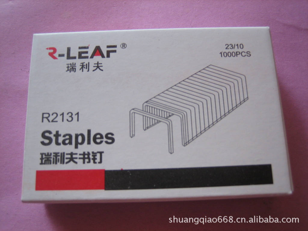 【瑞利夫厚层书钉Staples R2131 23\/10 1000P