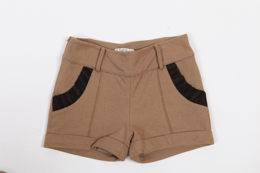 <em>品牌原单女</em> 毛料<em>女短裤</em> 韩版女式休闲裤 女式短