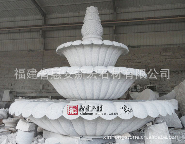 台湾石雕喷水池1