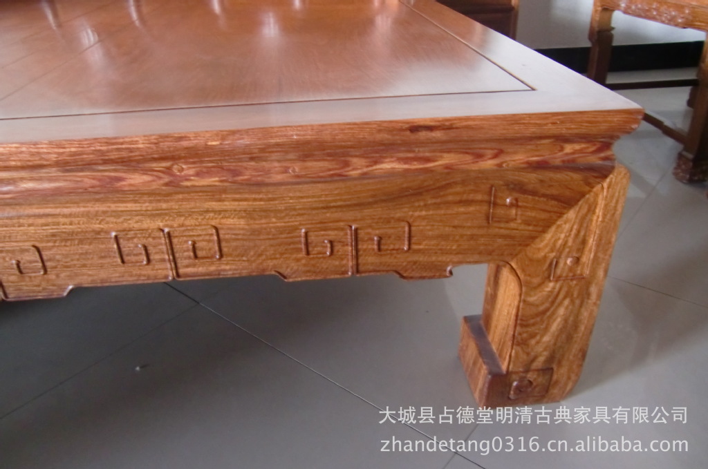 【【厂家直销v厂家红木家具】亚花梨现代床~仿太原市有附近南堰村家具厂什么图片