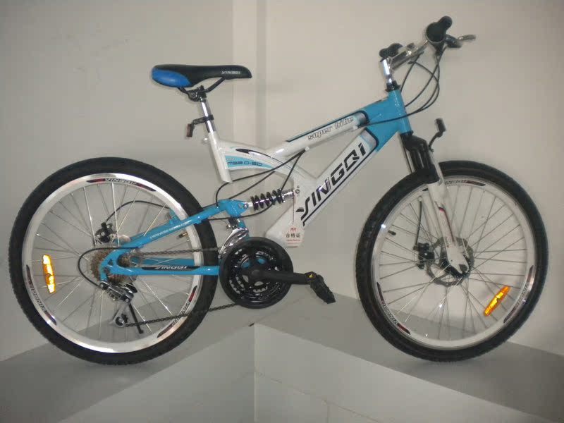自行车-海曼斯尔 双减震 正品铝铝合金 shiman