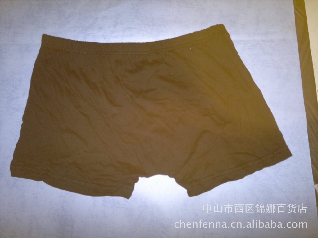 【<em>中山内裤</em>批发 <em>富士达</em> 净色 纯棉 男士平角裤 