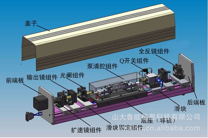 自主研发yag3015-600w激光切割机金属激光切割机