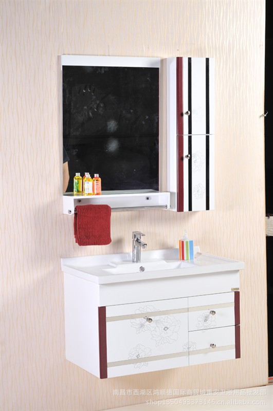 杭州PVC于是归 PVC浴室柜生产厂家 柜子批发