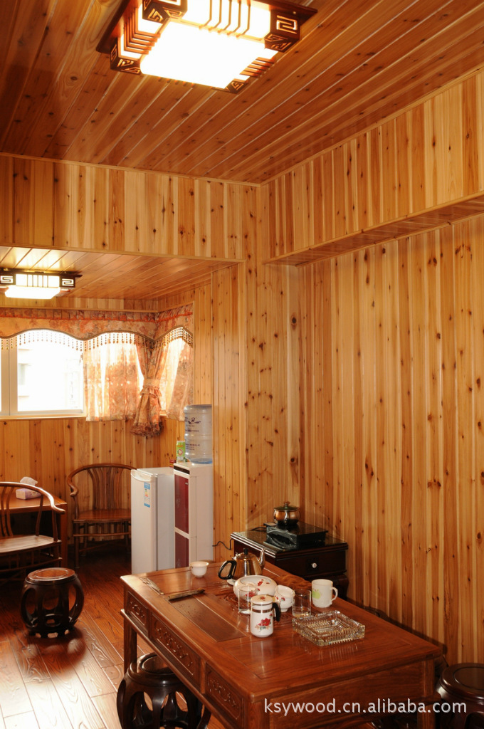 【凯森源供应杉木桑拿板\/墙板 大量供应桑拿板