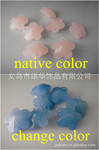 亚克力uv变色珠 遇紫外线变色 uv bead 并有夜光效果